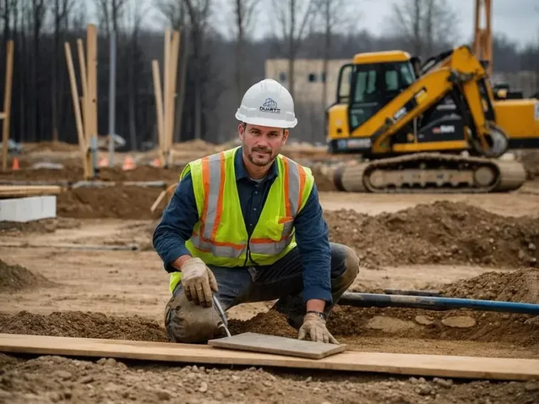 Duarte Construtora & Incorporadora - Carpinteiro trabalhando na construção em Ribeirão Preto, SP